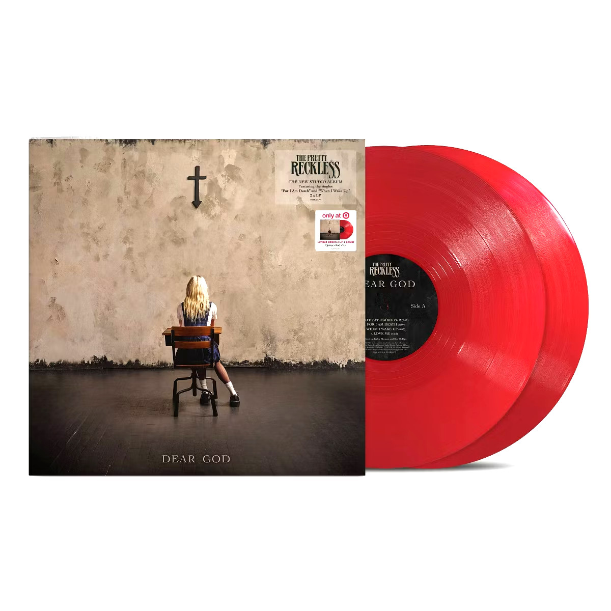 The Pretty Reckless-Dear God Target Excl. Ltd. Ed. Opaque Red Vinyl x 2LP+Poster