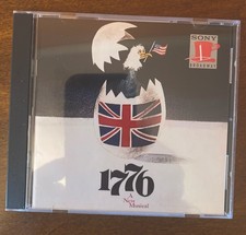 1776 Original Broadway Cast Recording CD 1992 Sony Broadway Music Cast Album picture