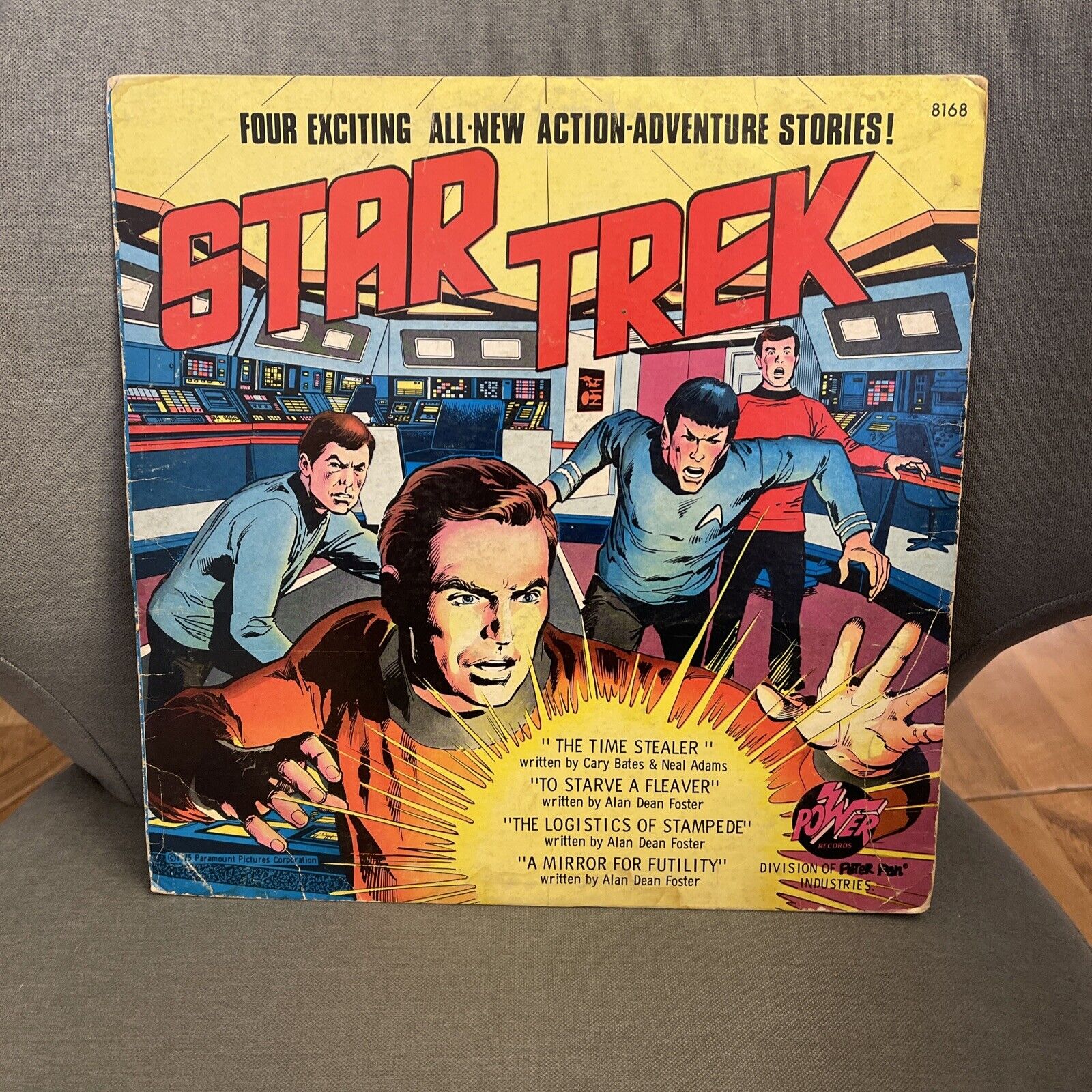 STAR TREK “Four Exciting All New Action-Adventure Stories” 8168 Power
