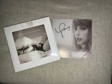 Taylor Swift Signed The Tortured Poets Department Vinyl The Manuscript w/ Heart picture