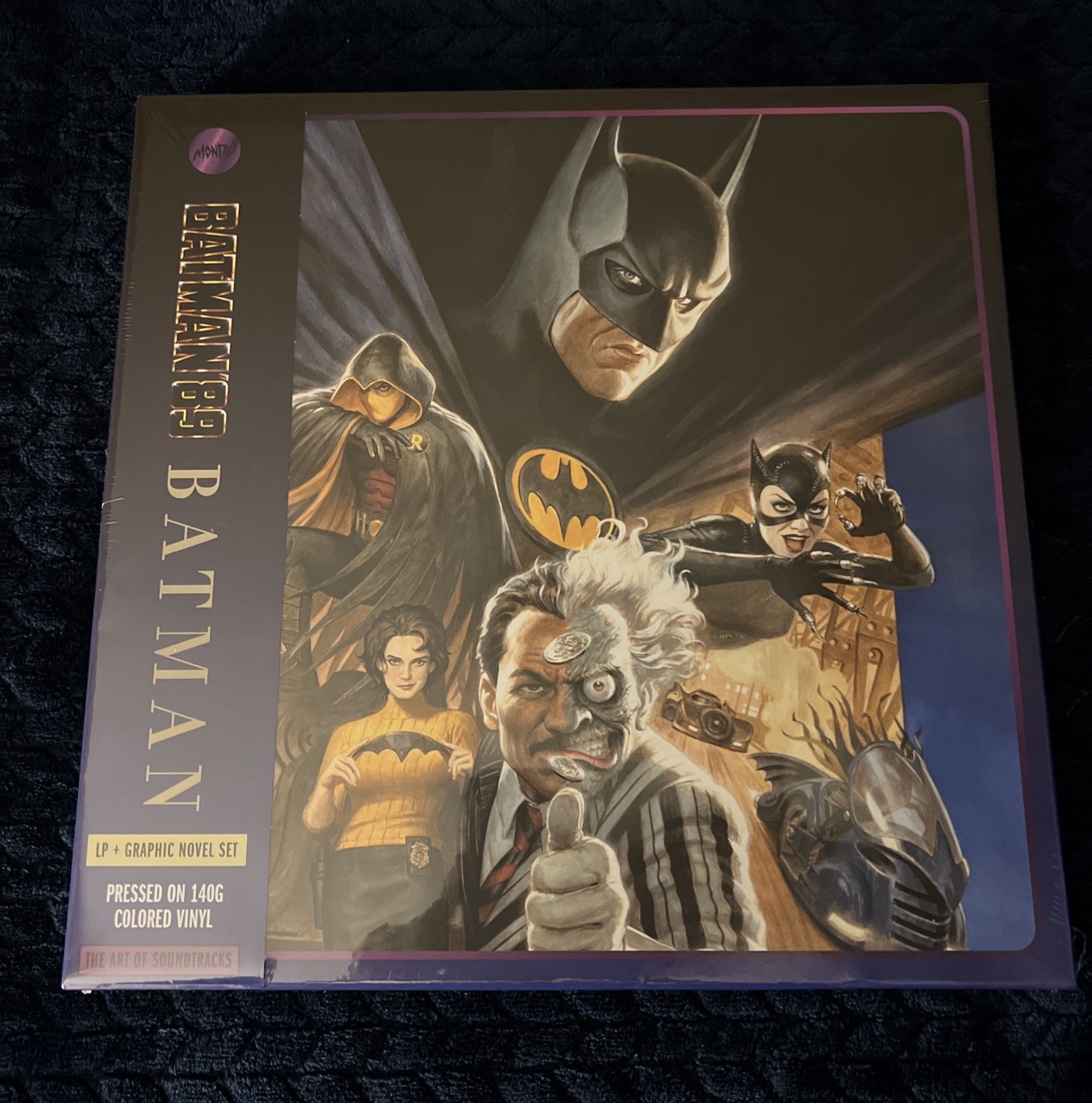Batman \'89 | Soundtrack & Graphic Novel - Colored Vinyl (New, Sealed, Complete)