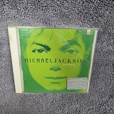 MICHAEL JACKSON - Invincible - CD Album GREEN Cover Limited RARE (2001) picture