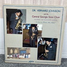 Vinyl 33 RPM - Dr. Vernard Johnson / I Love To Praise His Name Recorded Live picture
