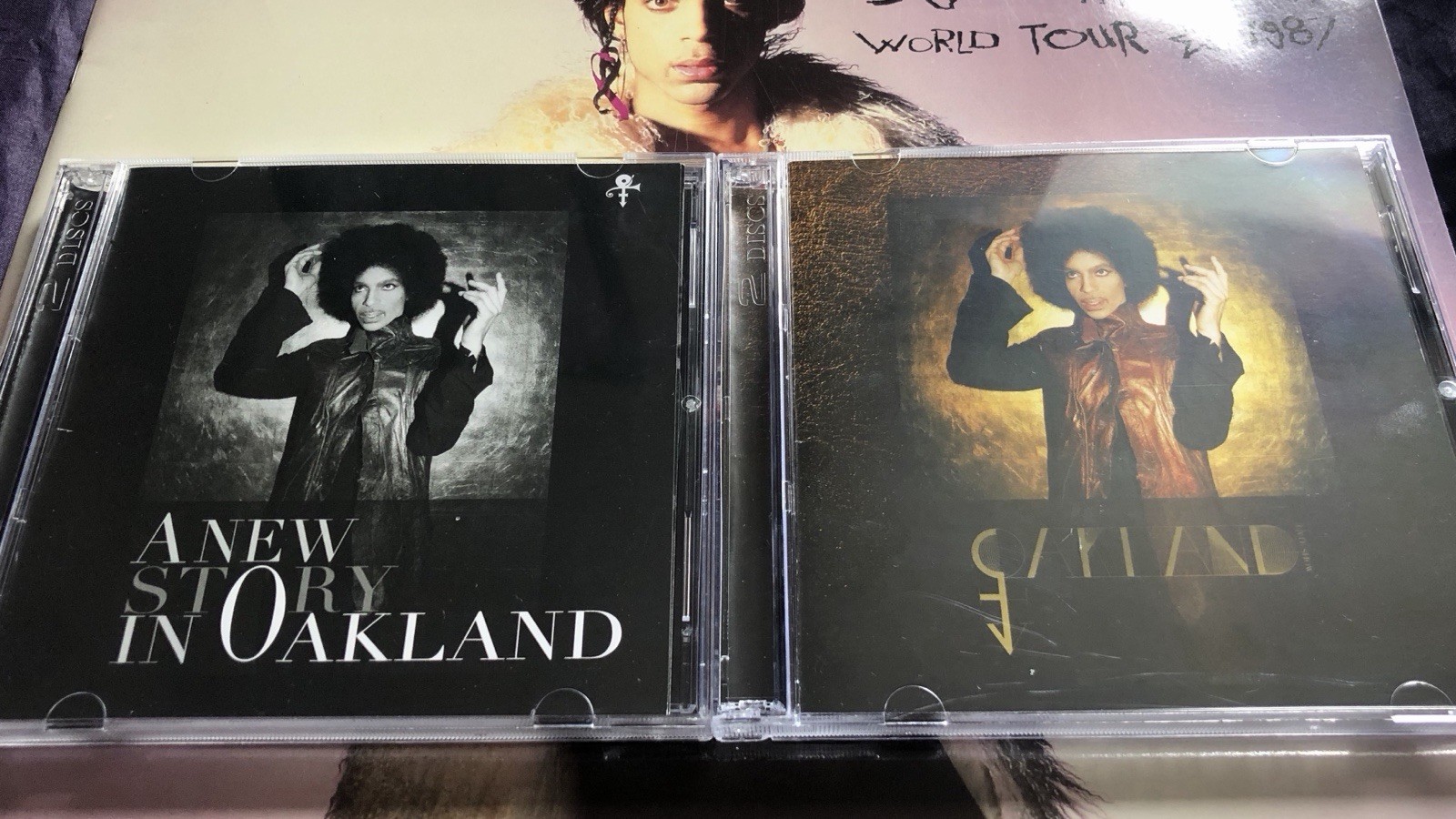 Prince Piano And Microphone In Oakland 4 CD Set Rare OOP