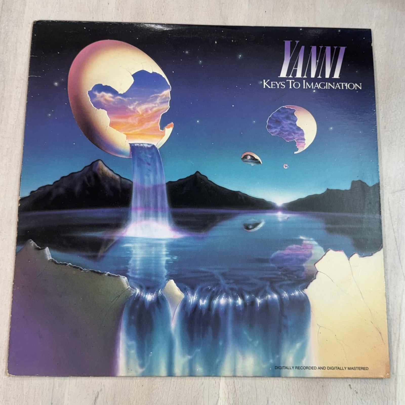 Private Music Keys to Imagination Yanni 1986 LP Vinyl Record 12 inch 33 RPM