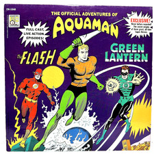Aquaman Flash Green Lantern 1967 Vinyl LP Leo the Lion Records CH-1040 picture