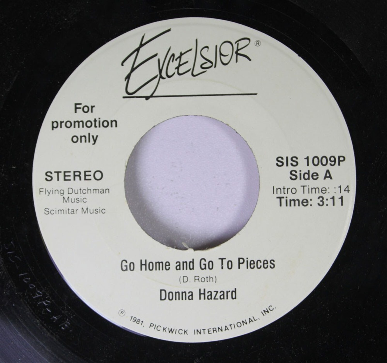 Country Promo NM 45 Donna Hazard Go home and Go to Pieces / Go home and Go to P