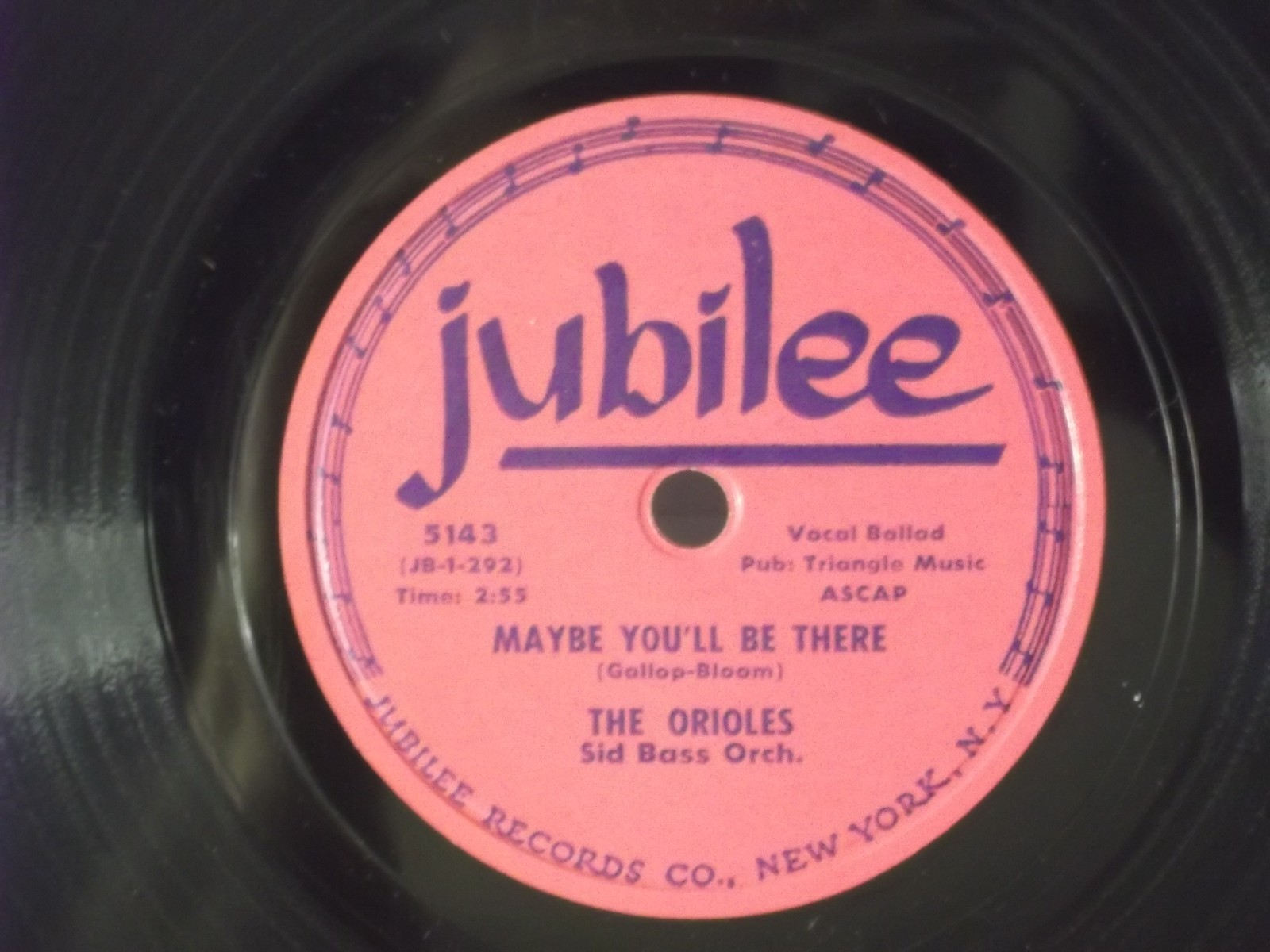 The Orioles,Jubilee 5143