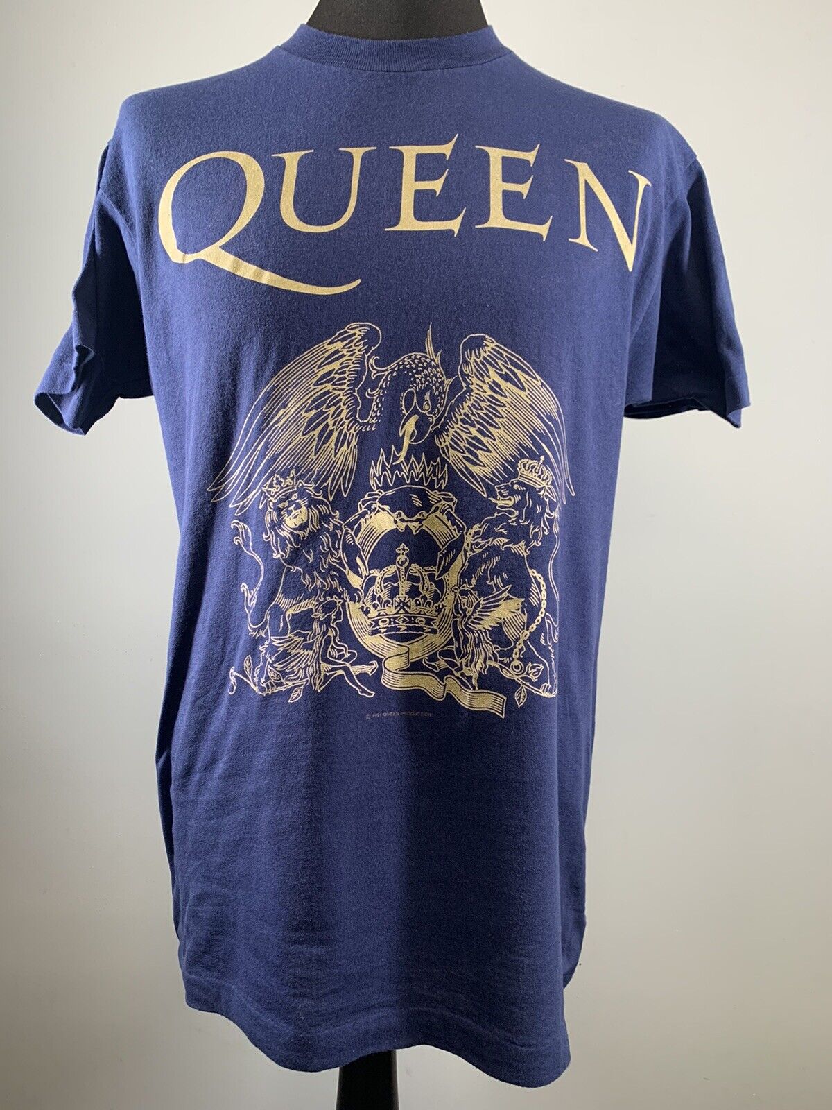 Queen Freddie Mercury Shirt Vintage Officially Licensed 1991
