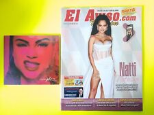Natti Natasha Rare El Aviso Magazine And Sealed CD Iluminatti Spanish Reggaton  picture