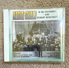 Artie Shaw & His Orchestra w/ Robert Benchley Old Gold Melody & Madness CD picture