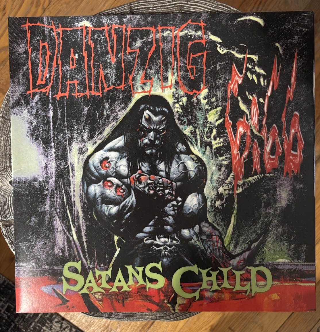 Danzig 6:66 Satan’s Child Red Marble Vinyl LP Cleopatra 2022 Limited Edition