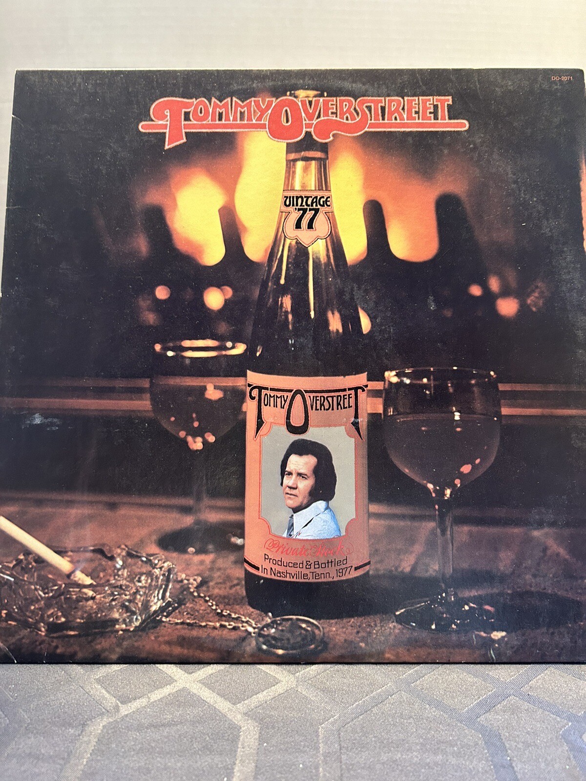 Tommy Overstreet Vintage 77 LP 1977 ABC Dot DO-2071 Vinyl Record