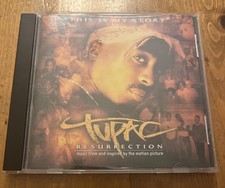 TUPAC. Resurrection-O.S.T. by Various (CD, 2003) Interscope picture