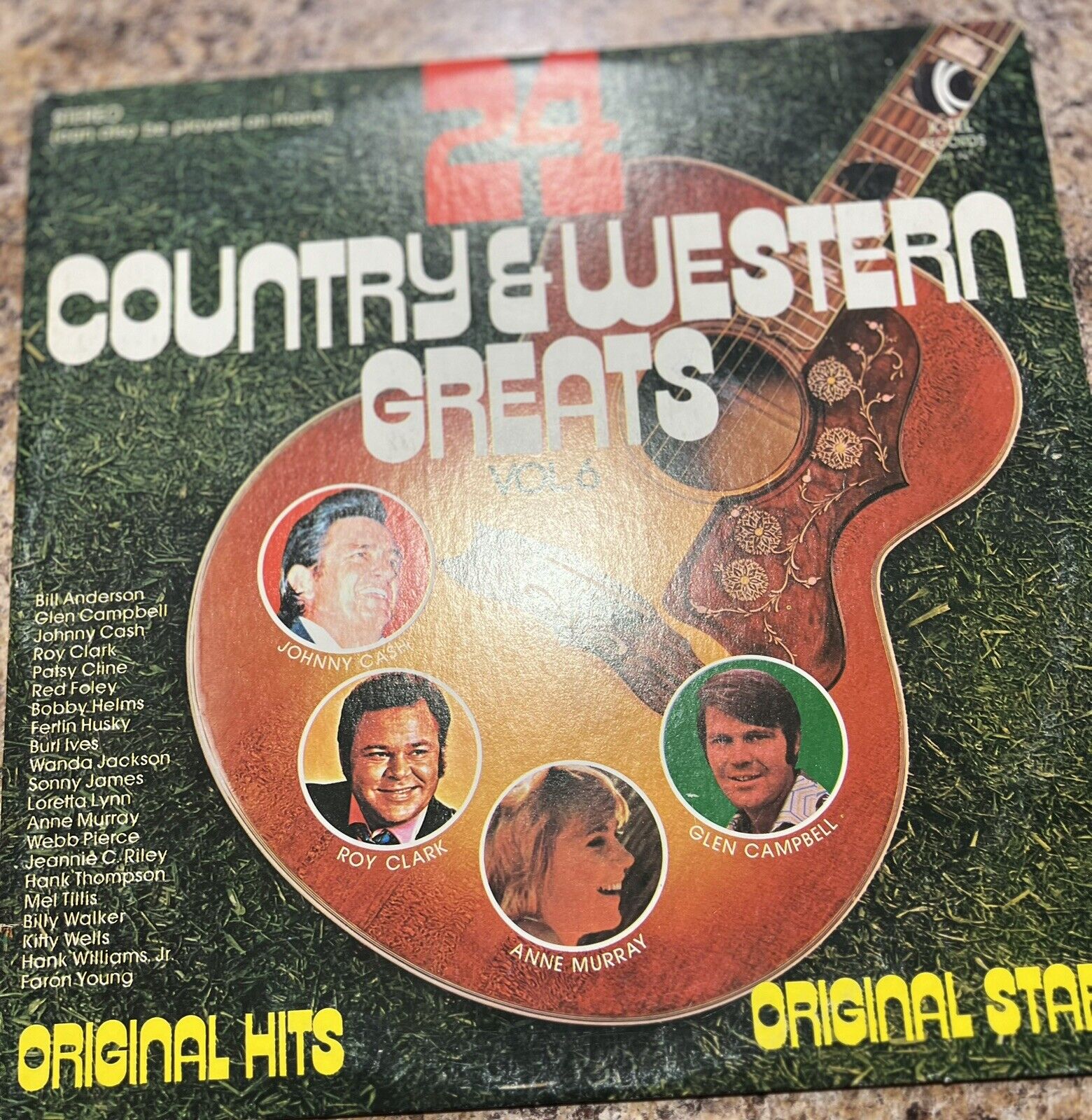 Vintage 24 Country & Western Greats Original Hits