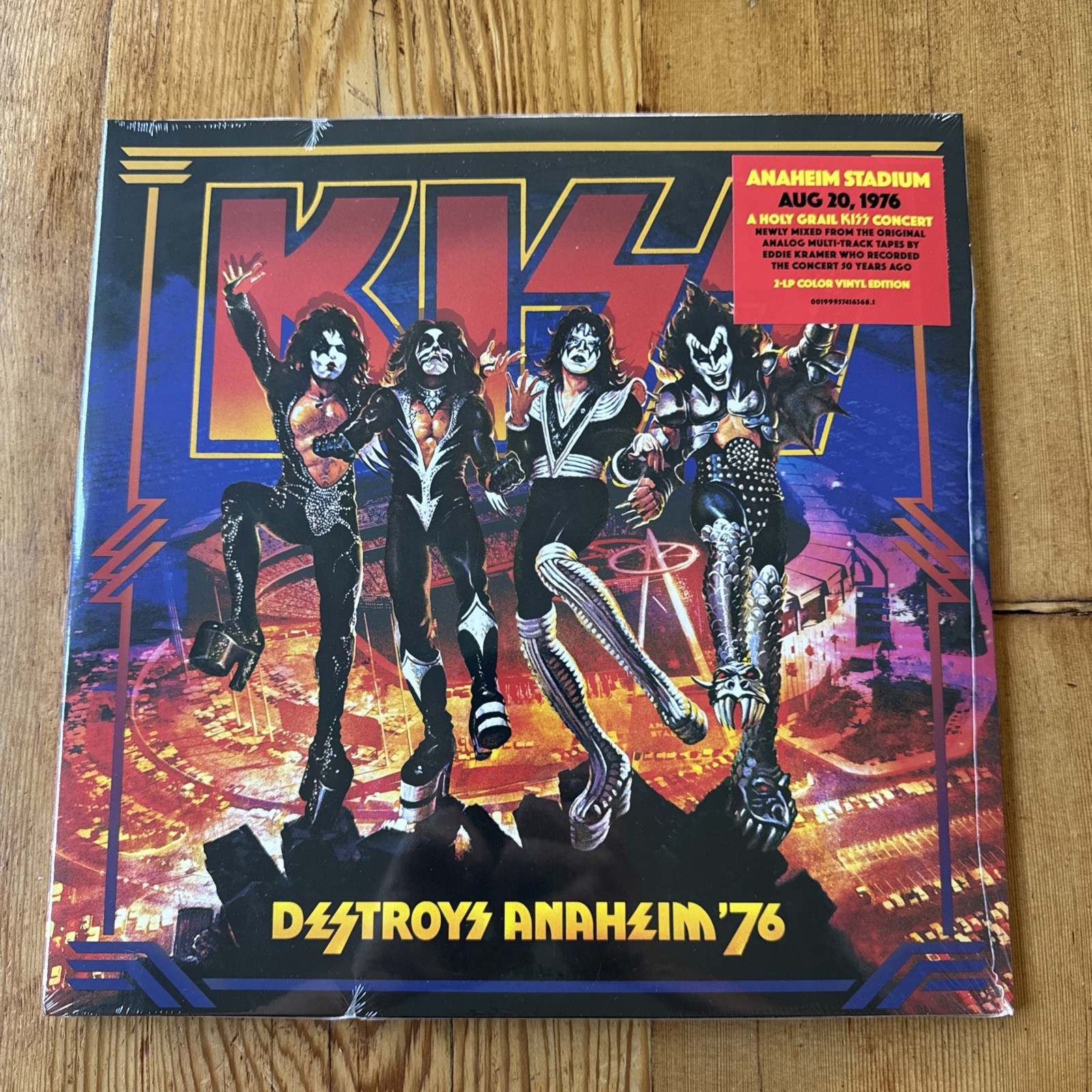 KISS Destroys Anaheim \'76 Destructive Fire & Anaheim’s Apocalypse 2LP-Vinyl-New