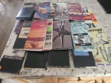Lot of 21 Vintage 90s CD Longboxes EMPTY Metallica AIC Nirvana GNR Bon Jovi REM picture