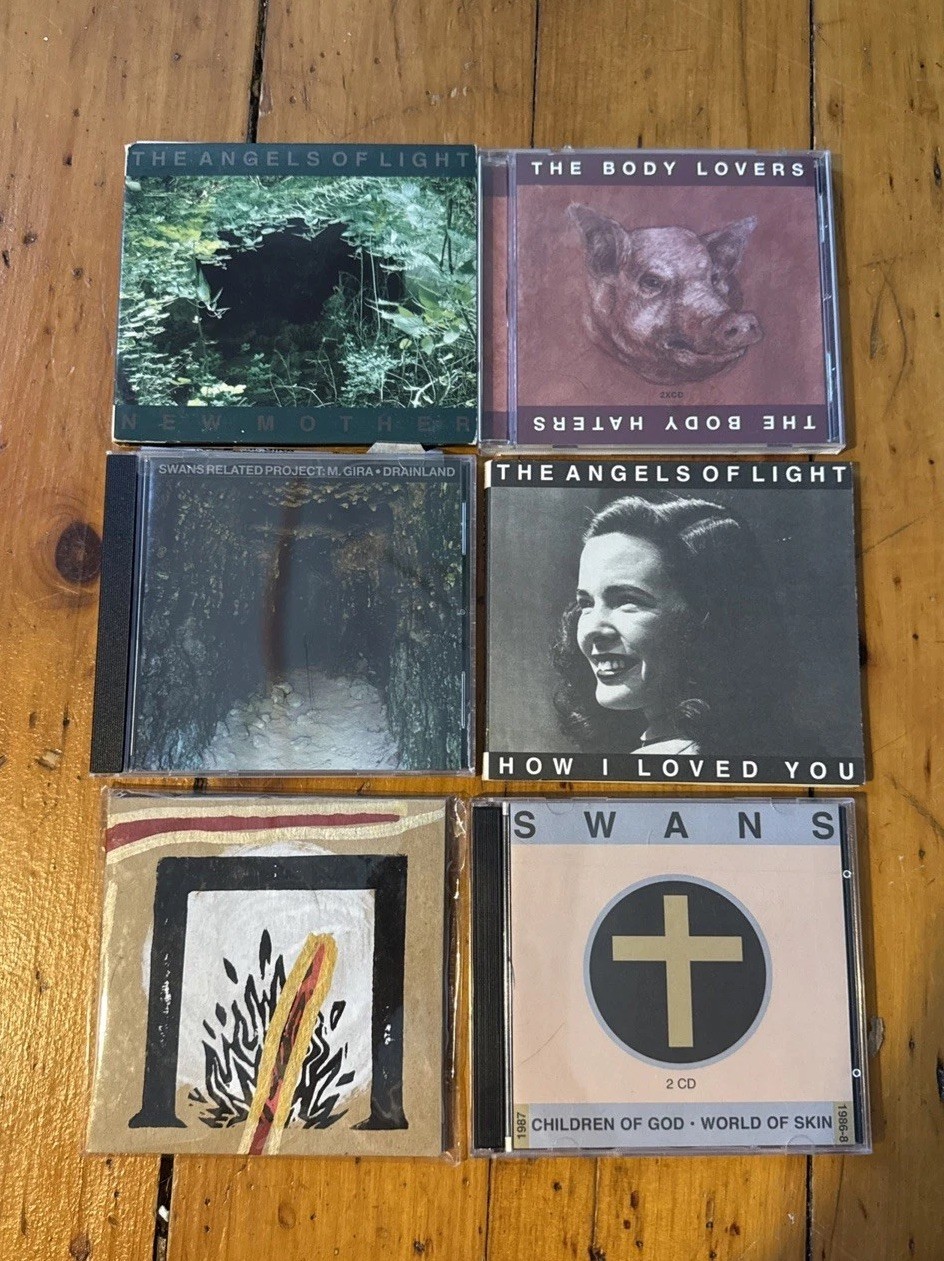 Signed CD lot Swans - Angels of Light - Body Lovers / Body Haters - Michael Gira