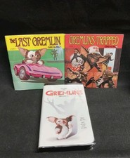 VINTAGE 1984 Gremlins: Tapped & The Last Gremlin  Record 1 & 5 w/ VHS Tape picture
