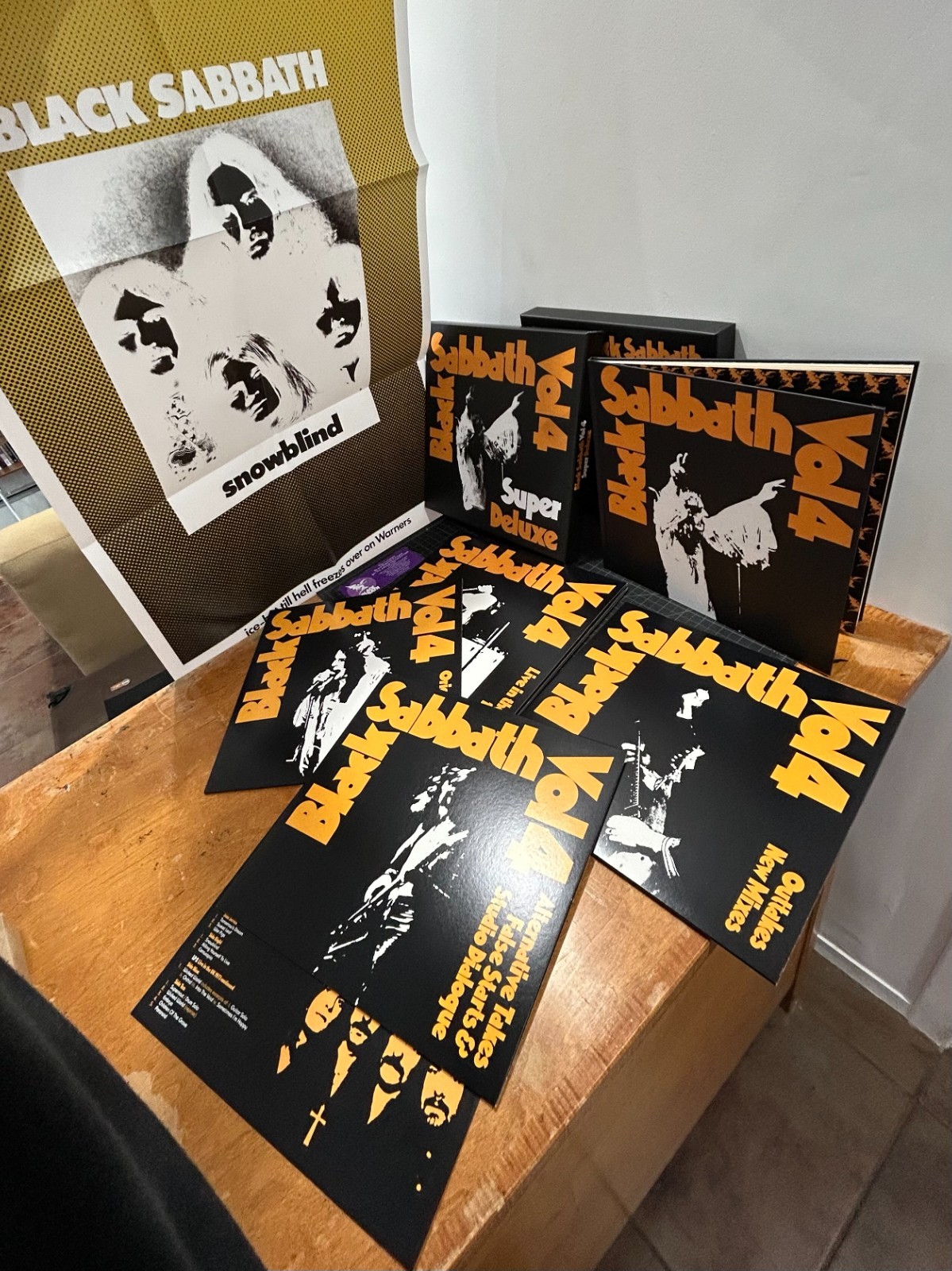 Black Sabbath-Vol. 4 (Super Deluxe Edition) (5 LP Vinyl) Ozzy Osbourne