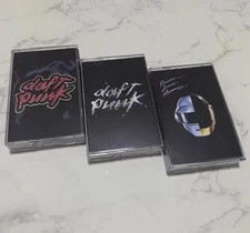 3PCS Daft Punk Random MUSIC SONG Tape Sealed Cassettes New with box picture