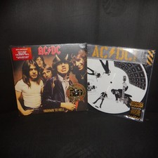 AC/DC vinyl LOT x2 Highway To Hell HELLFIRE RED 2003 + PWR UP Ltd. Ed. 12