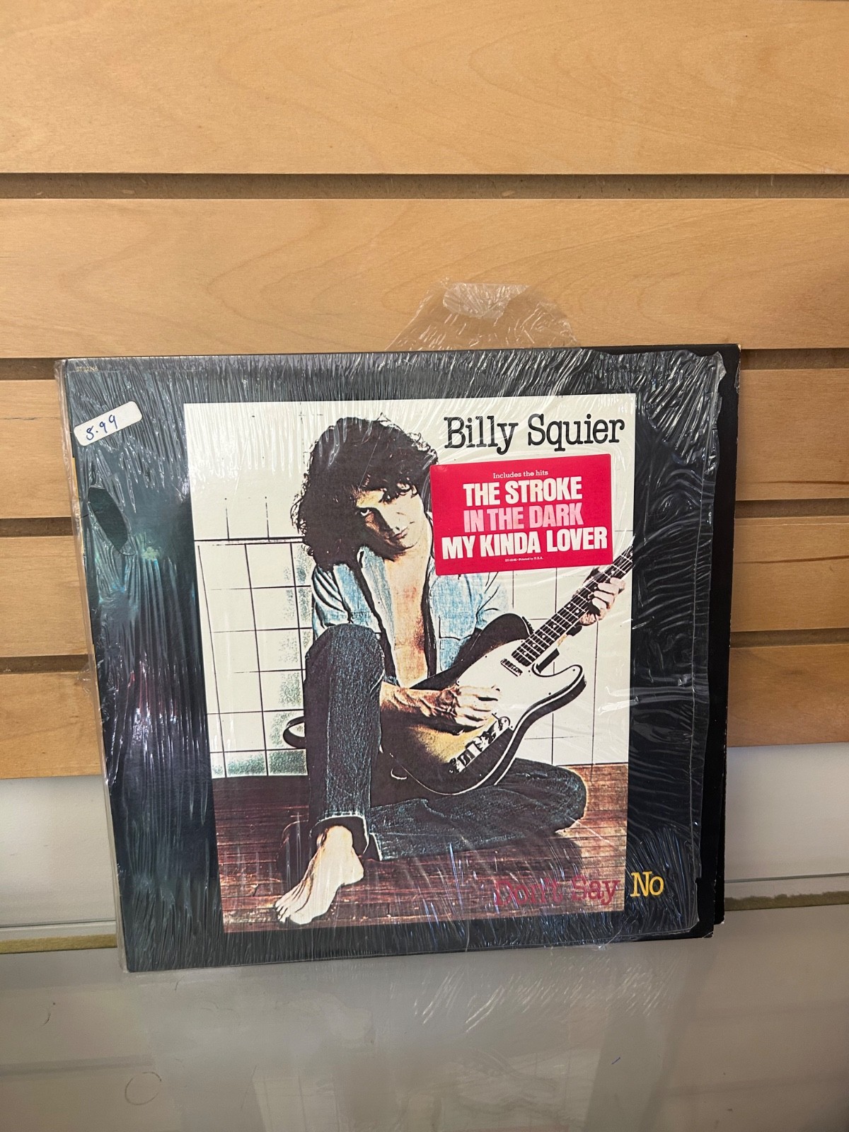 Billy Squier Don\'t Say No LP Vinyl ST 12146, Used
