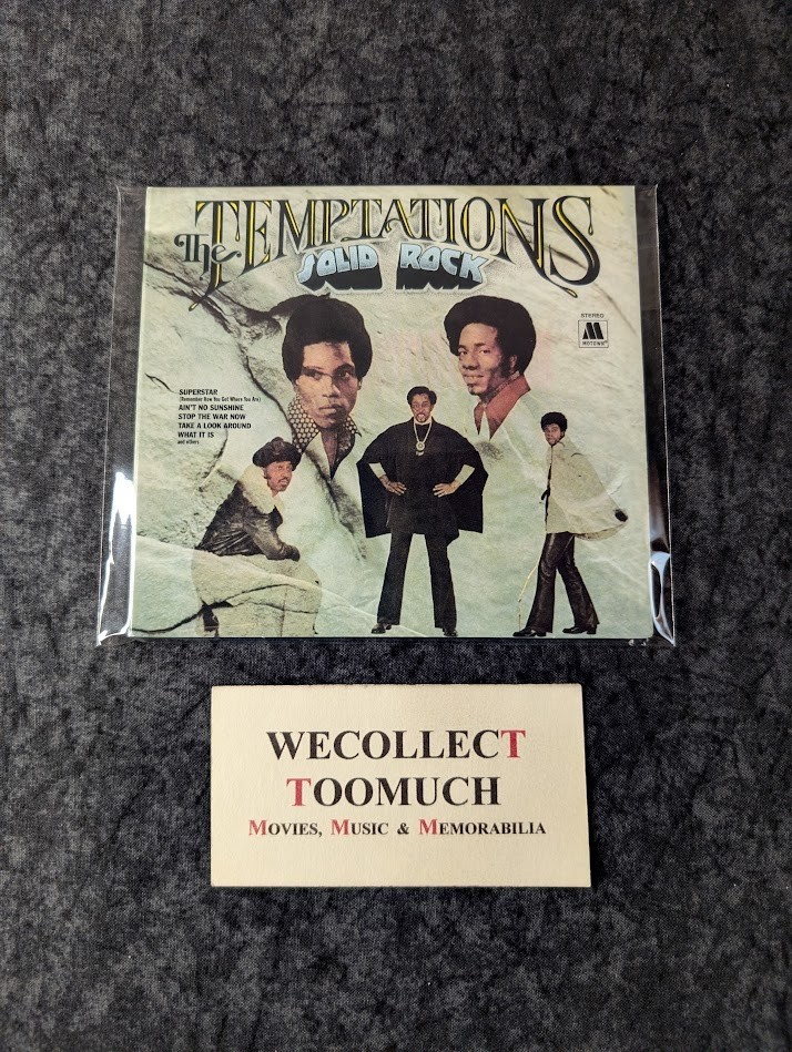 The Temptations Solid Rock 1972 CD 2018 Motown Limited Edition 8 Tracks
