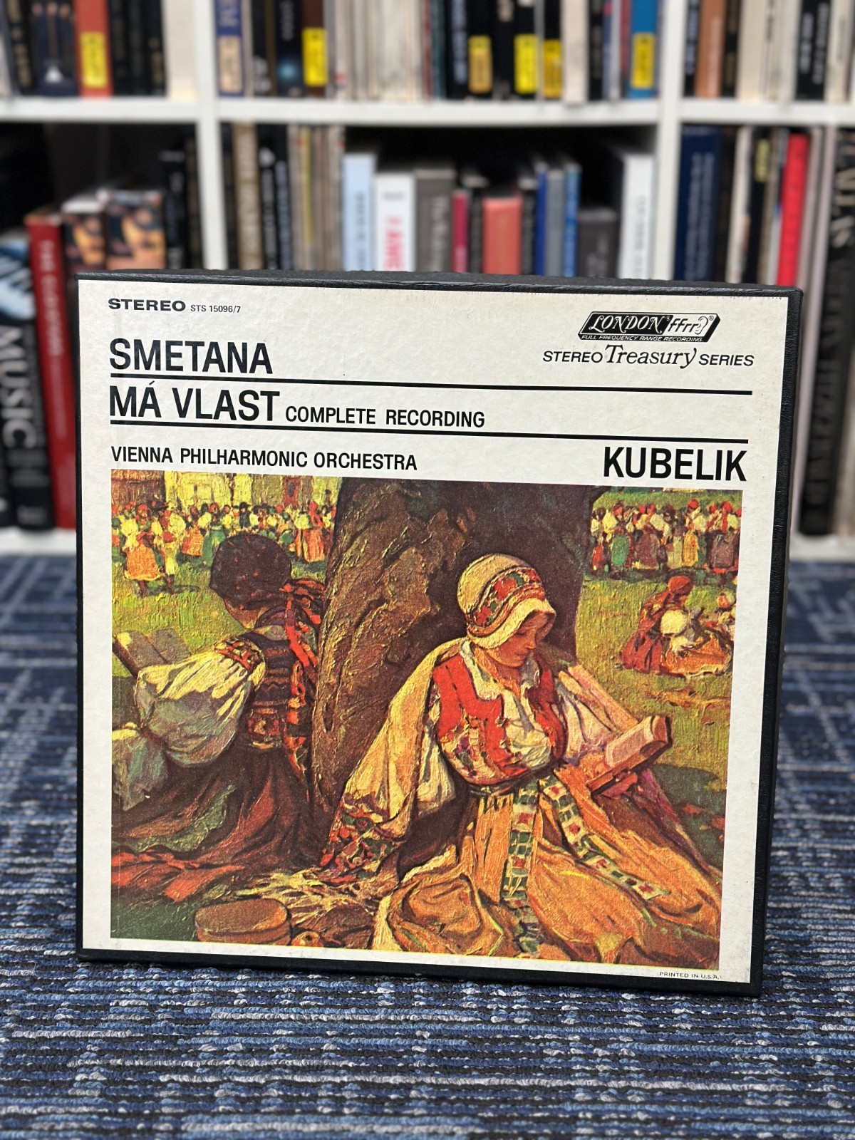 Smetana Ma Vlast Kubelik Vienna Philharmonic London STS 15096/7 2LP NM