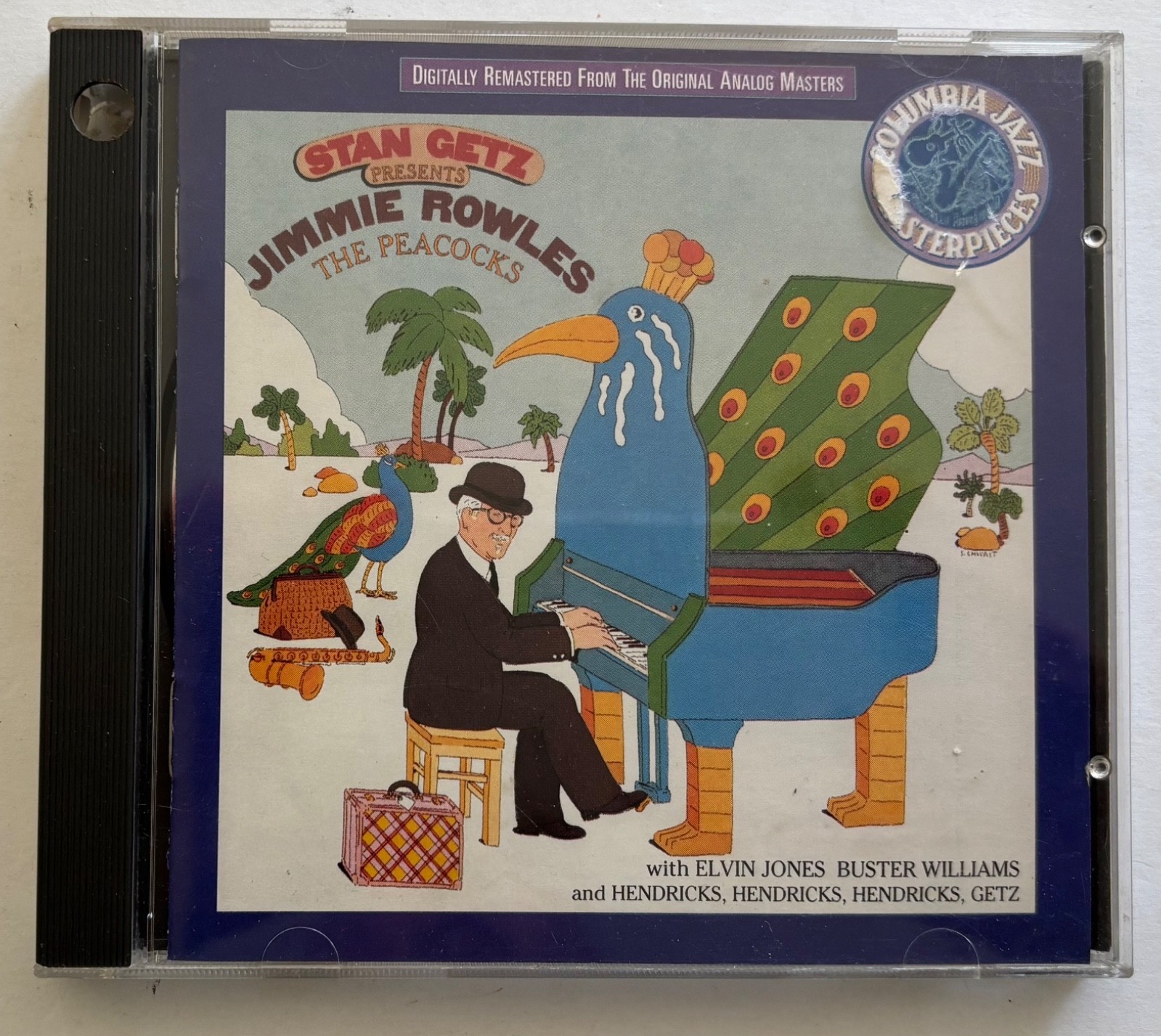 Stan Getz Presents Jimmy Rowles The Peacocks CD Remastered Columbia