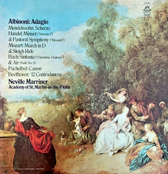 Albinoni: Adagio The Academy Of St. Martin-in-the-Fields 1974 Classical  (x)