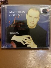 MATTHIAS GORNE - Matthias Goerne ~ Schubert: Lieder Goethe New CD picture