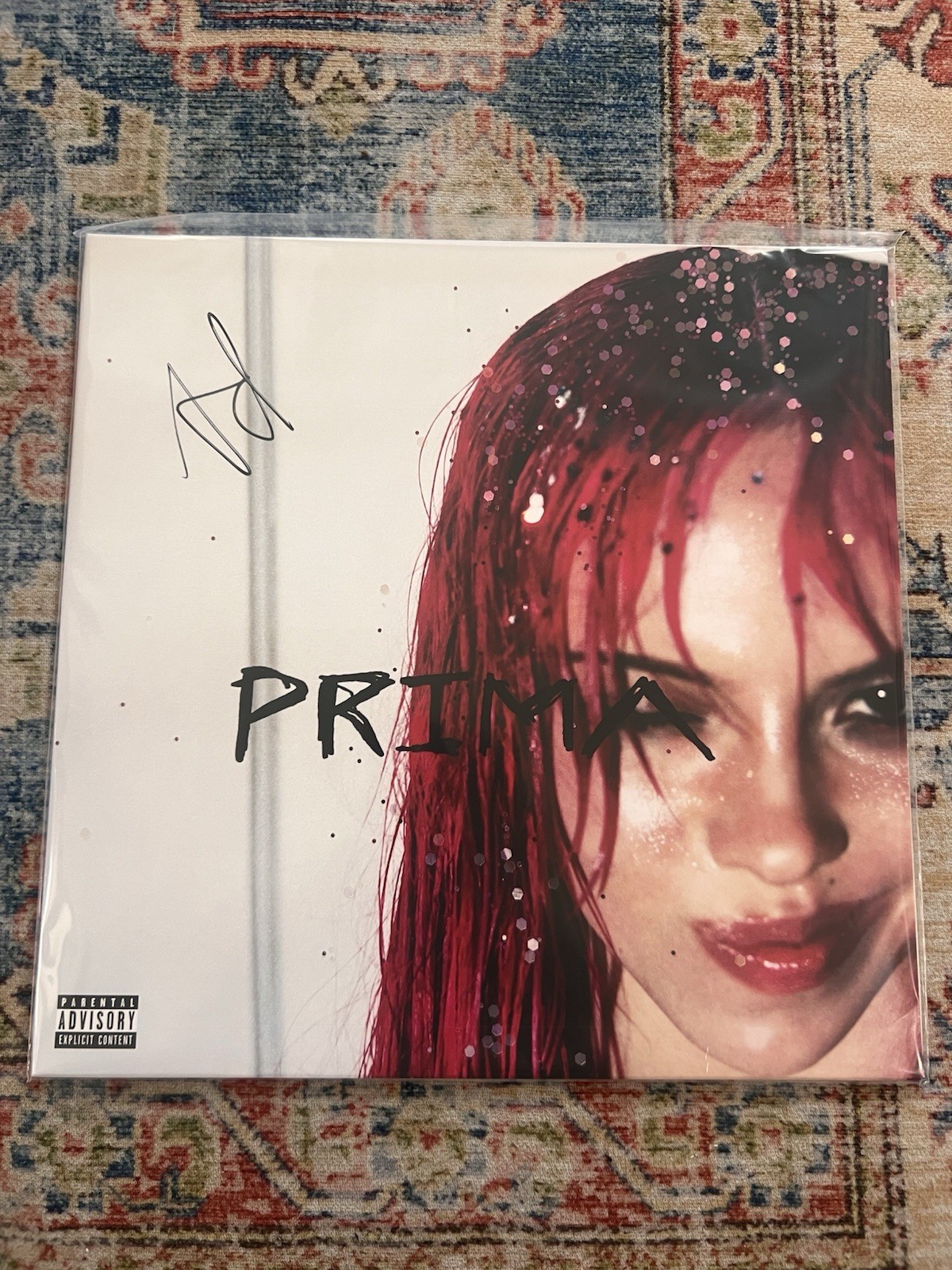 Adela Prima Hand Signed  On Cover Vinyl LP