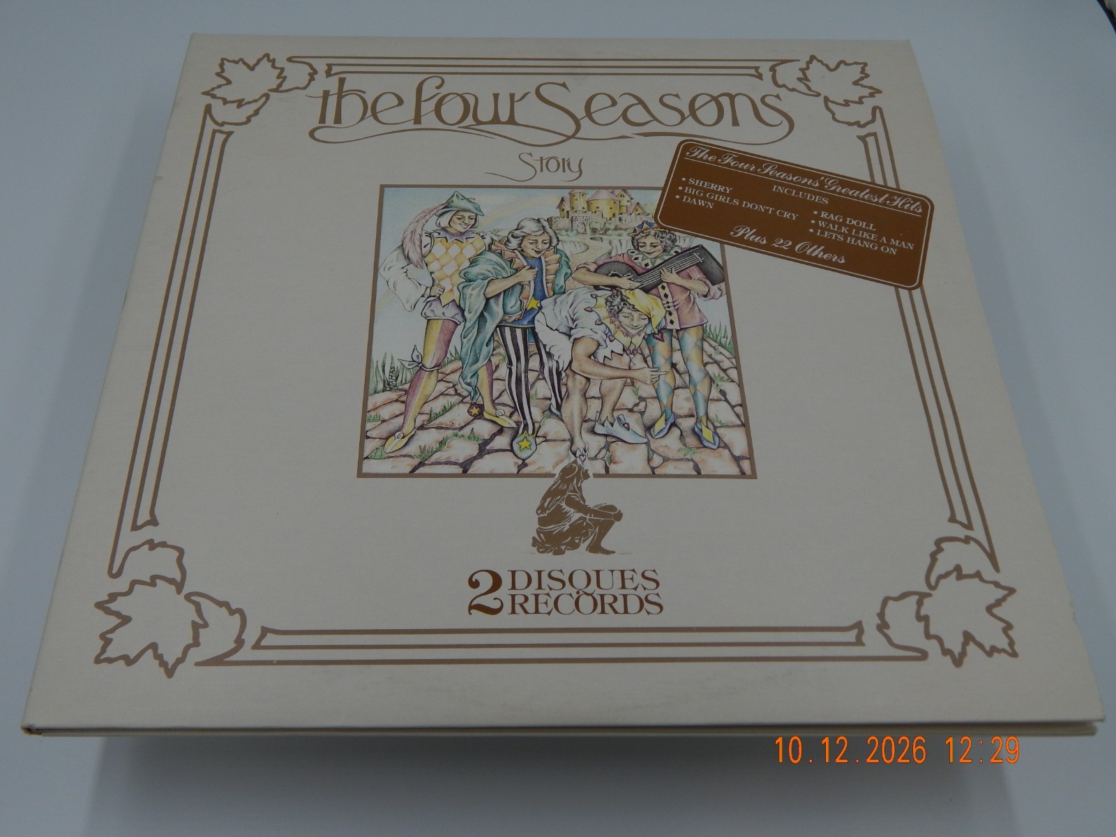 The Four Seasons Story 2LP Gatefold 1975 Mono Private Stock Records PS 7000-2 EX