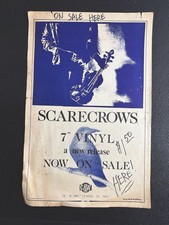 Vintage 1980s Scarecrows Marc Ford CAW Records 7