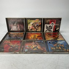 Manowar CD Lot Of 9 - Into Glory Ride Louder Than Hell Triumph Of Steel Hammer picture
