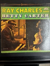 Ray Charles Betty Carter LP ABCS-385 Stereo Plays No Skip picture