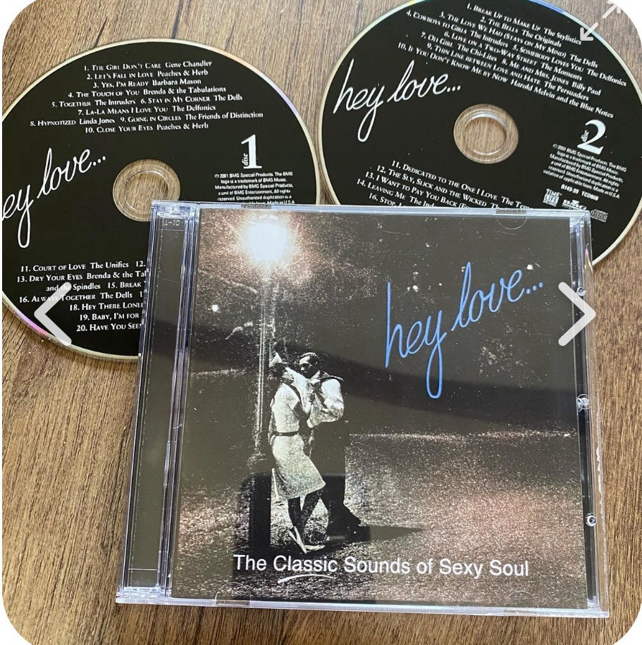 Hey Love... - The Classic Sounds of Sexy Soul - NEW SEALED CD Time Life Release