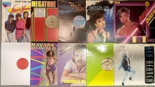 Lot Of 10 Italo Disco Hi Nrg 80’s Disco Dance Vinyl 12” Record Singles picture