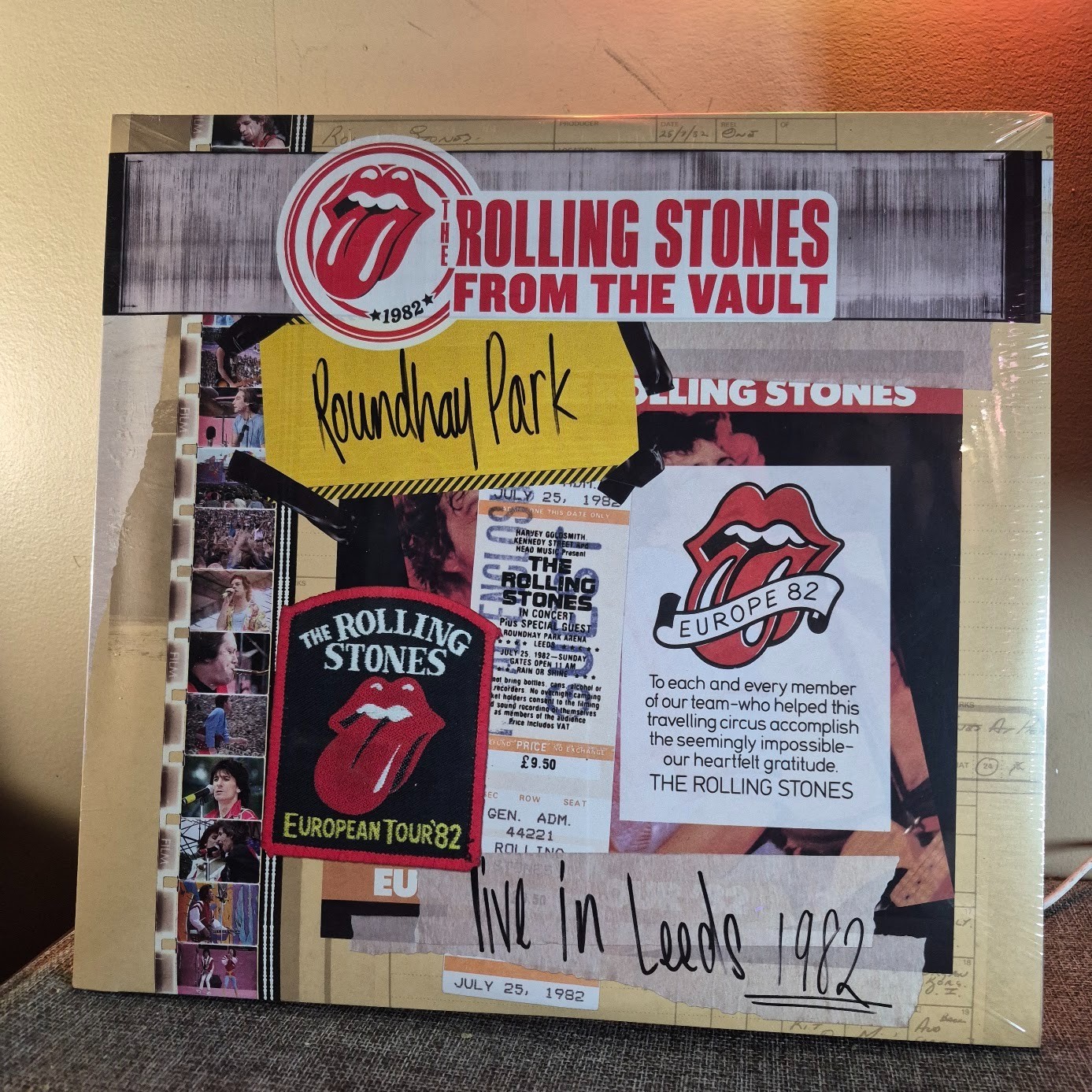 The Rolling Stones - From The Vault: Live In Leeds 1982 -3LP + DVD Box Set