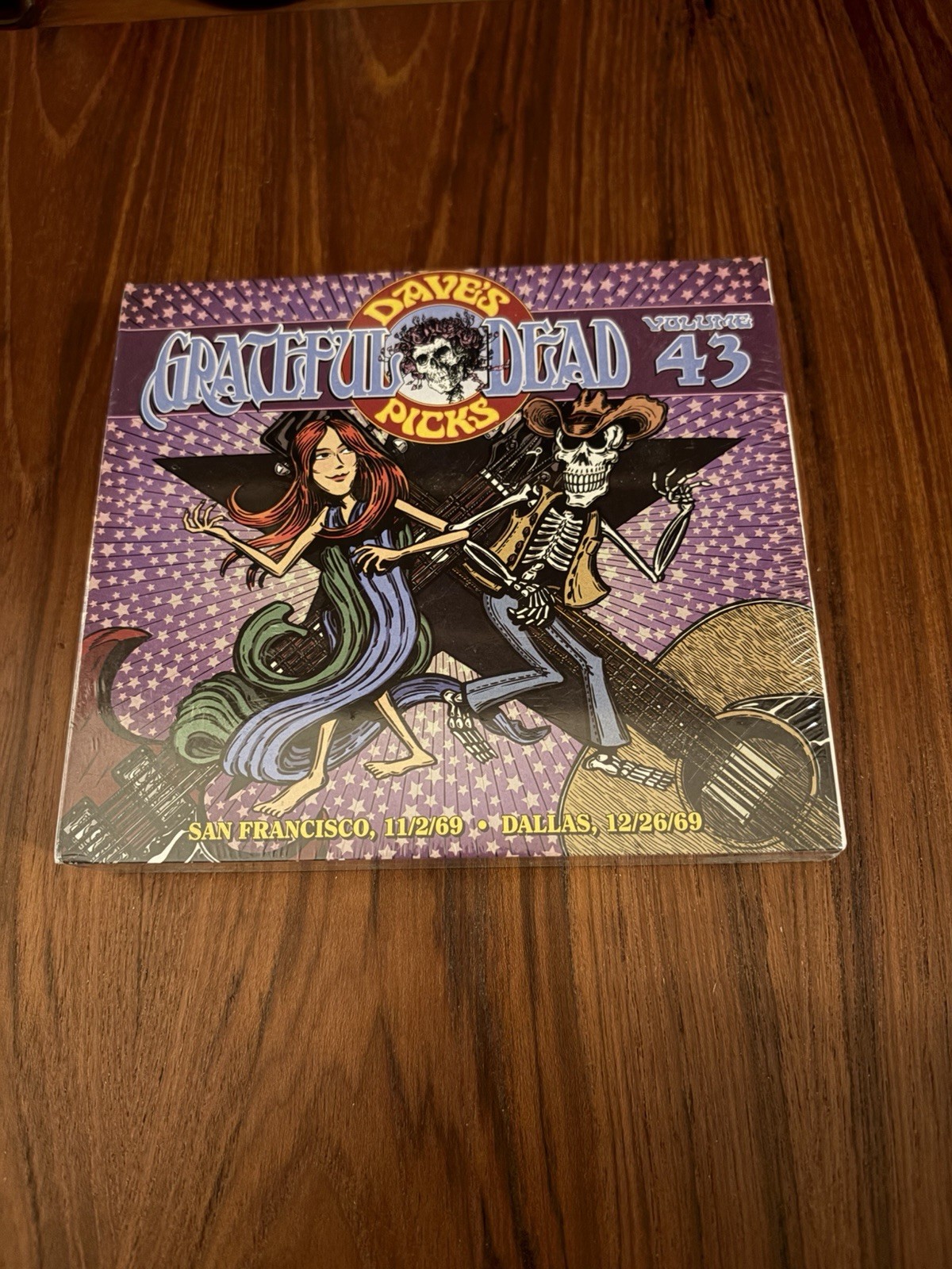 Grateful Dead. Dave’s Picks. vol. 43. 11/29/68. SF, CA; 12/26/69. Dallas, TX New