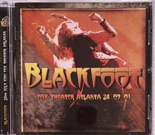 BLACKFOOT - Fox Theater Atlanta 24 07 81 CD 2015 Exc Cond picture