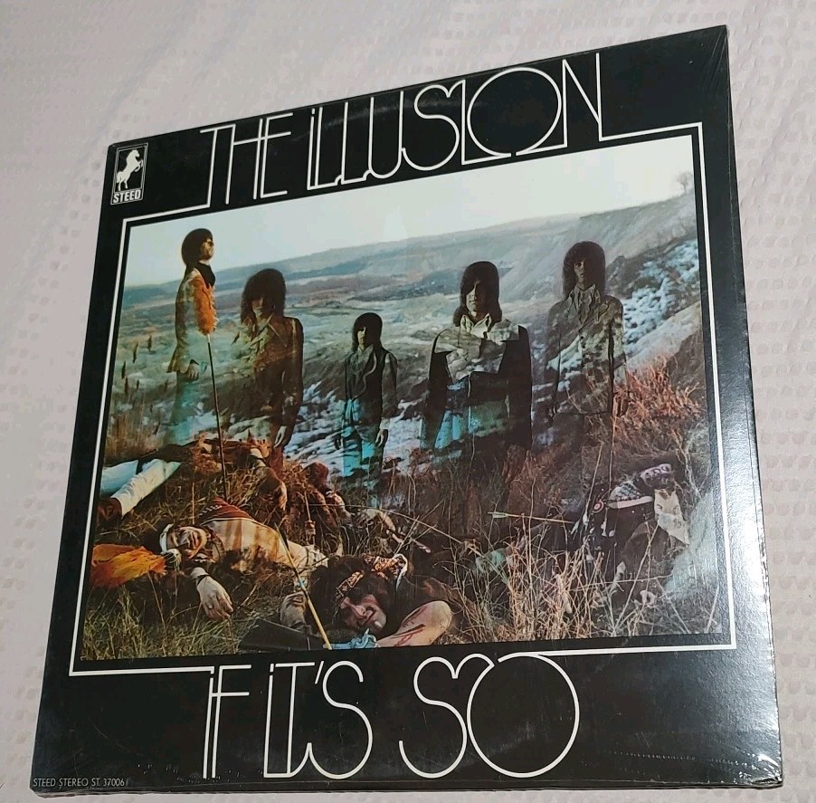 The Illusion if It's So LP Steed Records Psychedelic Rock Steed New Sealed