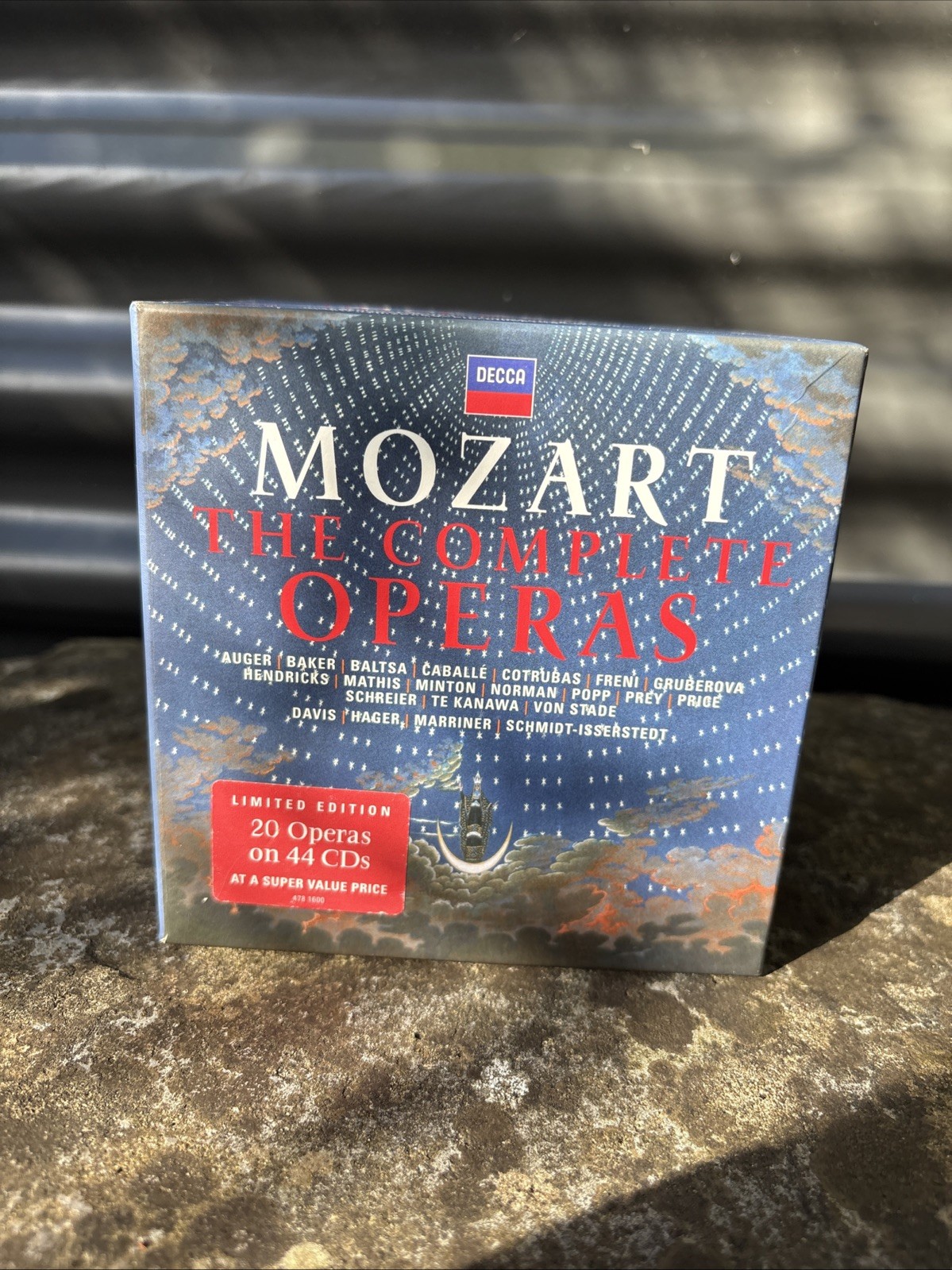 Mozart The Complete Operas 44 CD Limited Edition Decca Box Set