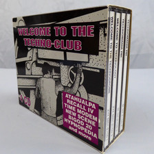 VARIOUS - Welcome To The Techno-Club (4CD Box Set/1995 ZYX 8801-2) 46 Tracks/EX+ picture