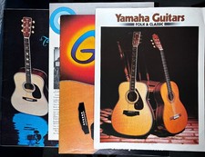1970s Vintage Acoustic Guitar Catalogs, Flyers, Dealer Invoices, Letters, & More picture