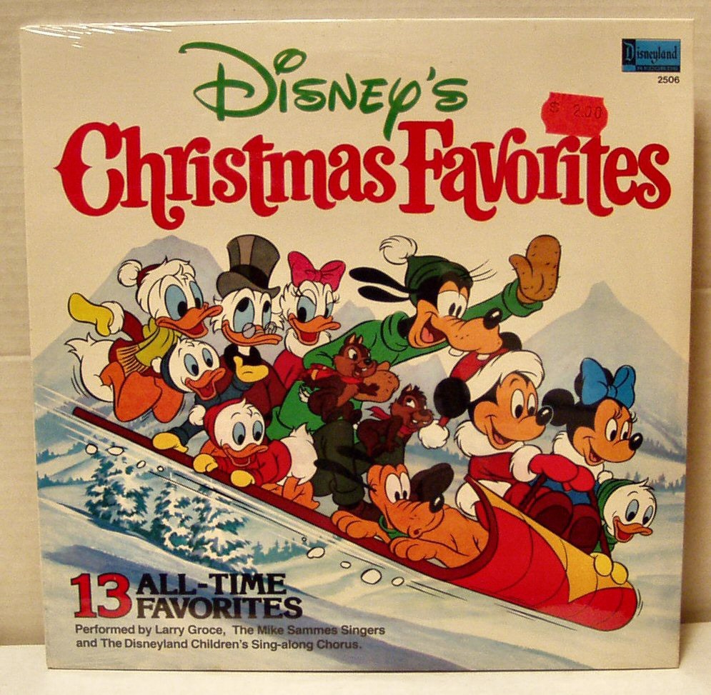 1979 Disneyland Records - Disney’s Christmas Favorites -LP Record. New-Sealed