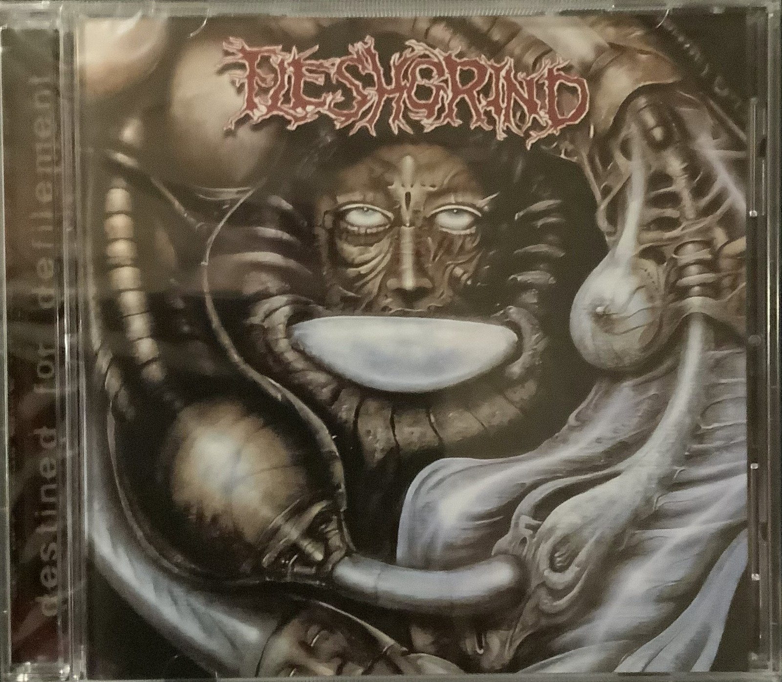 Fleshgrind - Destined For Defilement(CD/2026)SKINLESS DISGORGE EMBODYMENT GUT 