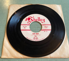 Paul and the Four-Most - Cut-Out / Tight Spot 1967 45 Record Shelley Surf Rock picture