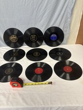 Lot of 9 Vintage 78 RPM Records Swing Dance picture